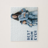 Navy Beste Moeder Ooit Foto Legpuzzel (Verticaal)