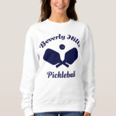 Navy Beverly Hills Pickleball Trui (Voorkant)