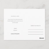 Navy Black Green Gold Greenery Lijst dat ik heb ve Briefkaart (Achterkant)