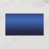 Navy Blauw en Wit Keltische Love Knot Place Card Plaatskaartje (Achterkant)