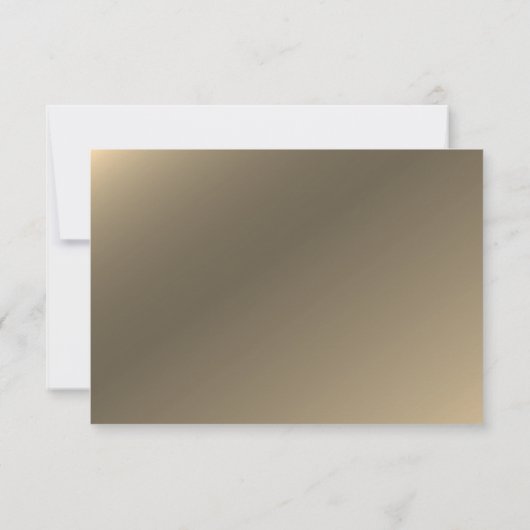 Navy Blauw Goud Afstuderen Advies Behuizing Kaart (Achterkant)