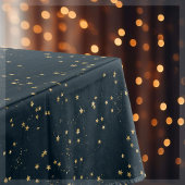 Navy Blauw & Goud Sterren | Tafelkleed