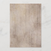 Navy Blauw Rood en Blush Rustieke Bruiloft Informa Informatiekaartje (Achterkant)