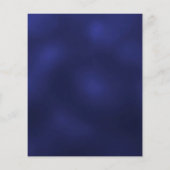 Navy blauw roos gouden budget bruiloft uitnodiging (Achterkant)