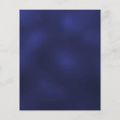 Navy blauw roos gouden huwelijksuitnodiging (Achterkant)