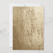 Navy Blauw Wit en Goud Waterverf Vrijgezellenfeest Kaart (Achterkant)