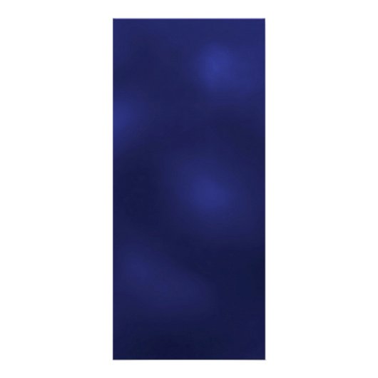 Navy blauw wit sterren verjaardagsmenu reclamekaart (Achterkant)