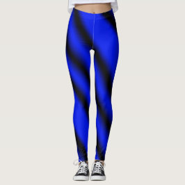 Navy/Blauw/zwart Patroon sexy yogabroek leggings