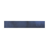 Navy Blauwaterverf Uitnodigingen Wikkel (Vlak)