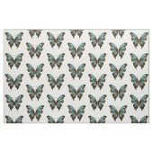 Navy Blauwe en Gouden Vlinder Naadloos Patroon Stof (Fat Quarter)