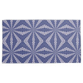 Navy Blauwe en Roze Origami Fortune Teller Patroon Kussensloop (Voorkant-Rechts)