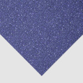 Navy Blauwe Glitters Tissuepapier (Detail)