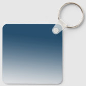 Navy Blauwe Ombre Droomvanger Sleutelhanger (Achterkant)