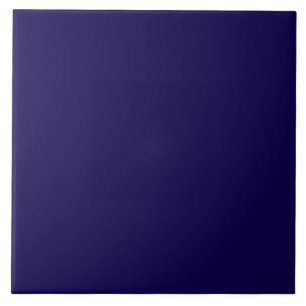 Navy blauwe vaste kleur tegeltje