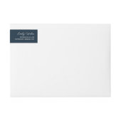 Navy Blauwe Zilveren Diamant Confetti (Voorkant)