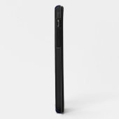 Navy Blauwe & Zwarte iPhone 5 Hoes (Achterkant/links)