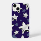 navy bleu phone case iPhone hoesje (Achterkant)