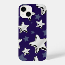 navy bleu phone case iPhone 14 hoesje