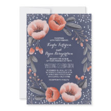 Navy Bloemenkrans Baby's Breath Wedding