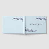 Navy Blossom Our Wedding Guests Gastenboek (Volledig)