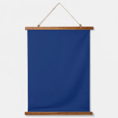 Navy Blue 26"x36" Vertical Hangend Wandkleed (Voorkant)