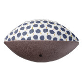 Navy Blue Abstract Flying Bomb Fruit Pattern American Football (Gedraaid 270)