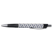Navy Blue Abstract Flying Bomb Fruit Pattern Pen (Bodem)