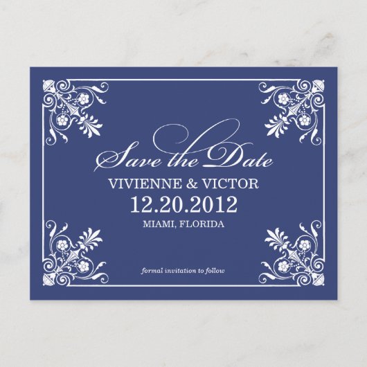 NAVY BLUE-AFFAIRE | SLA DE DATUM VAN AANKONDIGING  (Voorkant)