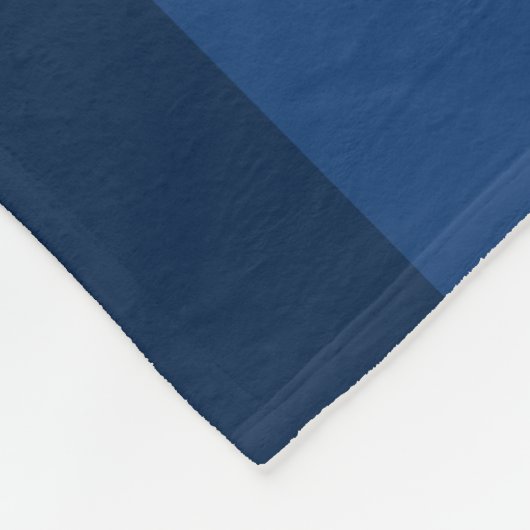 Navy Blue Afstuderen K-12 Photo Collage Script Fleece Deken (Hoek)