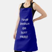  Navy Blue All-Over Print Schort (Insitu)