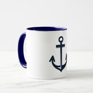 Navy Blue Anchor Mok