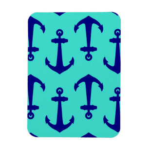 Navy Blue Anchor op het kustdek van Turquoise Magneet