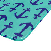 Navy Blue Anchor op het kustdek van Turquoise Snijplank (Hoek)