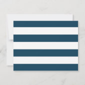 Navy Blue Anchor Stationery Note Kaart Notitiekaartje (Achterkant)