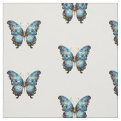 Navy Blue and Gold Modern Boho Seamless Pattern Stof (Swatch)