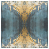 Navy Blue and Gold Modern Boho Seamless Pattern Stof (Swatch)