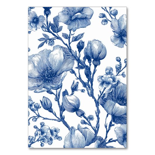 Navy Blue And Silver Wedding  Kaart (Achterkant)