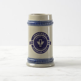 Navy Blue Bachelor Bierpul