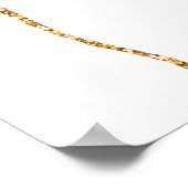 Navy Blue balloons baby shower Twin boys Poster (Hoek)