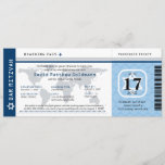 Navy Blue Bar Mitzvah World Traveler Boarding Pass Kaart<br><div class="desc">Fun reisde de Bat Mitzvah / Bar Mitzvah Uitnodiging in de stijl van een instapkaart. Rendy kleuren van NAVY BLUE EN LICHTE BLAUW met een SILVER GRAY wereldkaart en ster van David. Bekijk mijn winkel voor andere locaties. Als u een andere plaats of een kleurenverandering of kaarten nodig hebt om...</div>