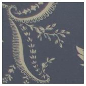 Navy blue Baroque Franse anananasstof Stof (Close Up)