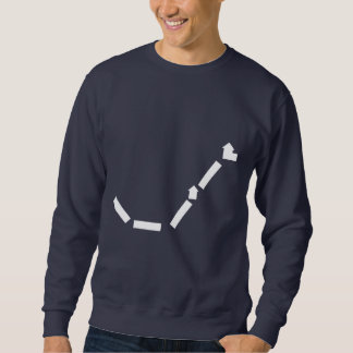 Navy Blue Basic Sweatshirt