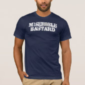 Navy Blue Bastard T-shirt (Voorkant)