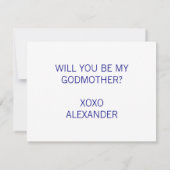 Navy Blue, ben je mijn god voorstel? Kaart (Achterkant)