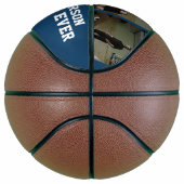 Navy Blue Best Coach Ever Sports Thank You Team Basketbal (Rechts)