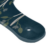 Navy Blue Bird Achternaam Snijplank (Hoek)