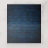 Navy Blue Blush Bourgogne Goud Geometrische bruilo Plaatskaartje (Binnenkant ongevouwen)