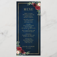 Navy Blue Blush Burgundy Gold Geometric Weddenscha