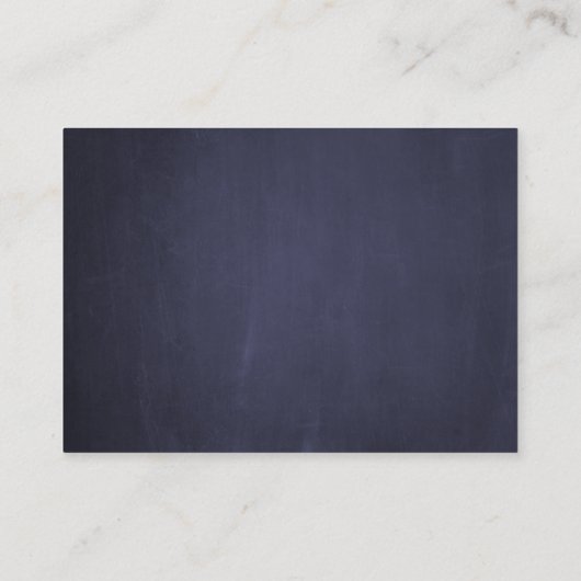 Navy blue blush roze roze roze roze bruiloft RSVP Informatiekaartje (Achterkant)