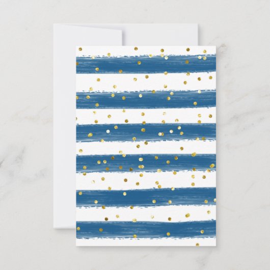 Navy Blue Boy Dinosaur Couple Shower Invite Roar Kaart (Achterkant)